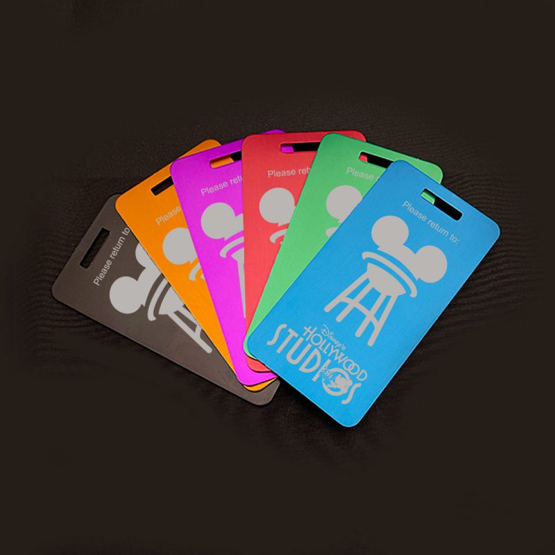 Hollywood Studios Water Tower Aluminum Luggage Tag