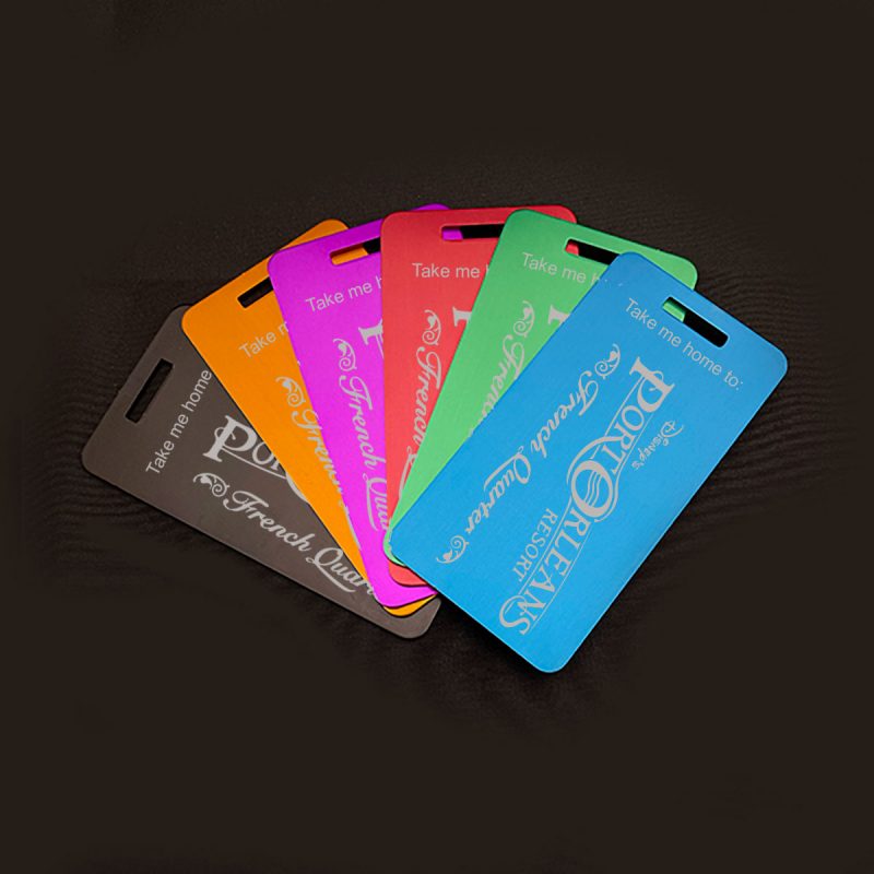 Port Orleans French Quarter Resort Aluminum Luggage Tag