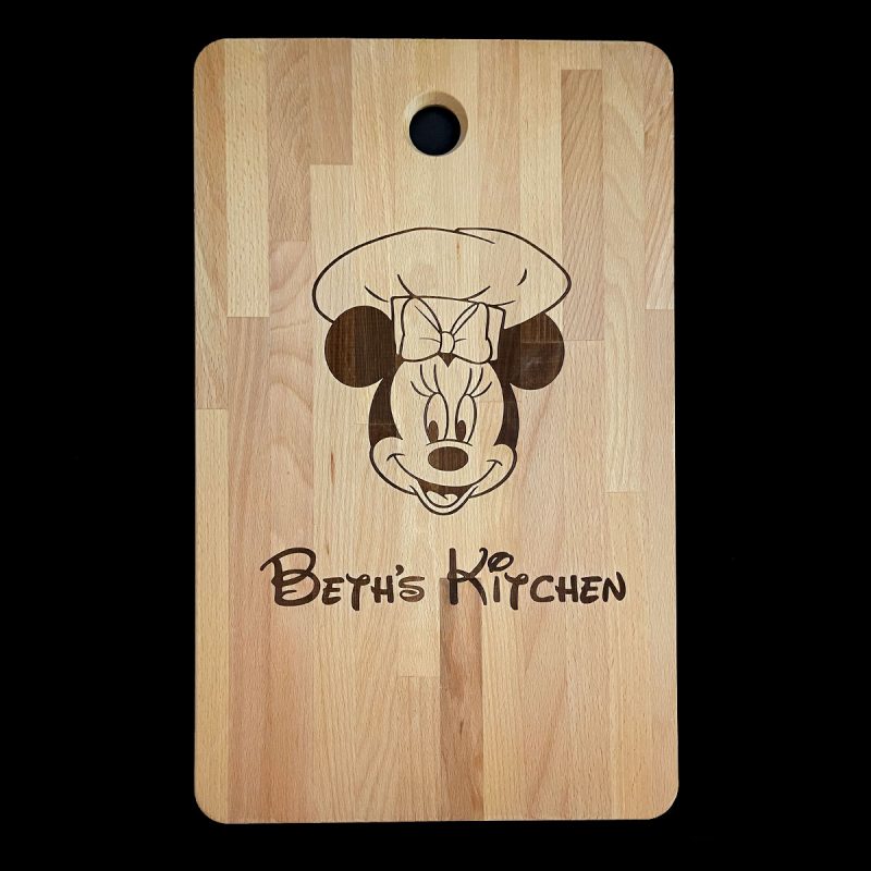 Cutting / Charcuterie Board - Chef Minnie - Personalized