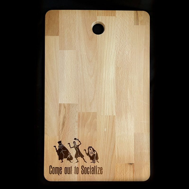 Cutting / Charcuterie Board - Socializing Ghosts