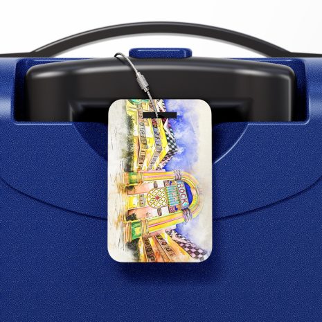 all-star-music-luggage-tag-on-suitcase all-star-music-luggage-tag-on-suitcase