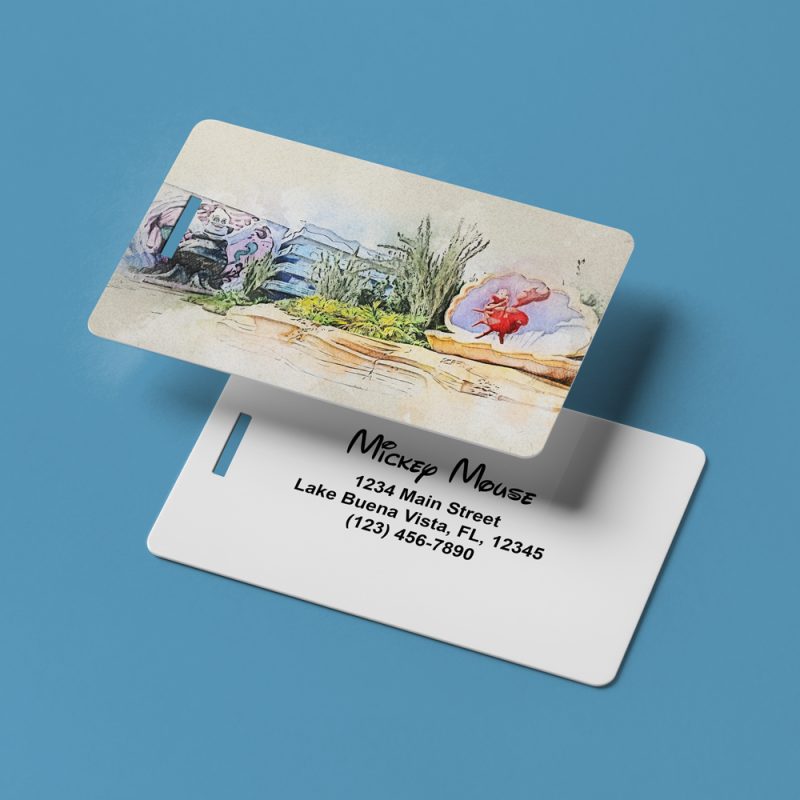 Art of Animation Luggage Tag