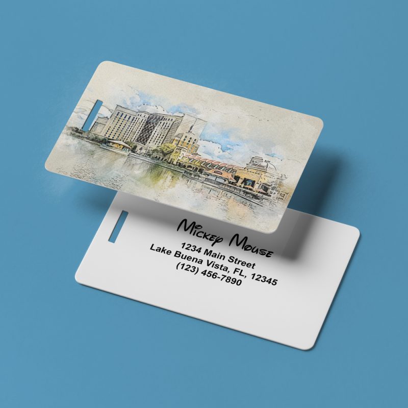 Coronado Springs Luggage Tag