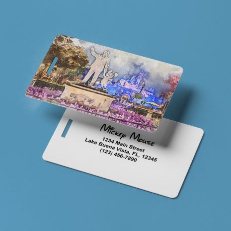 disneyland-night-luggage-tag