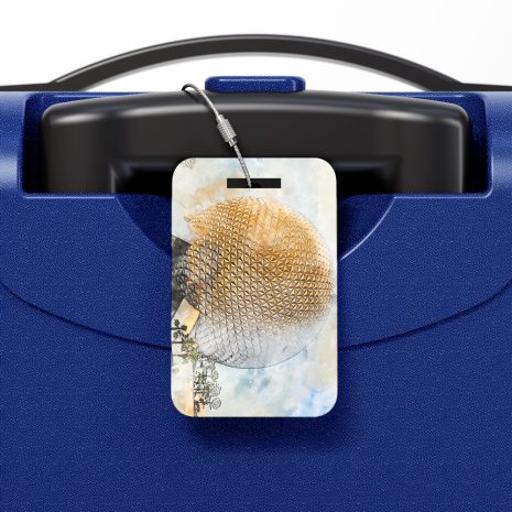 epcot-luggage-tag-on-suitcase