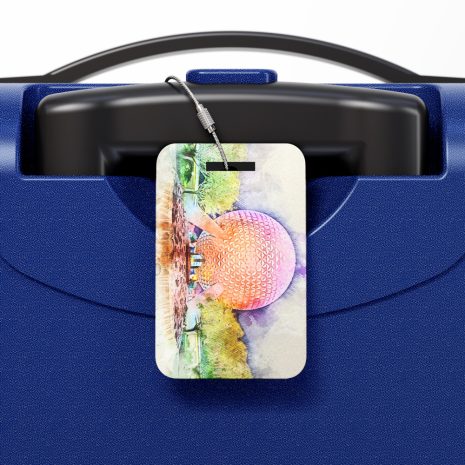 epcot-night-luggage-tag-on-suitcase