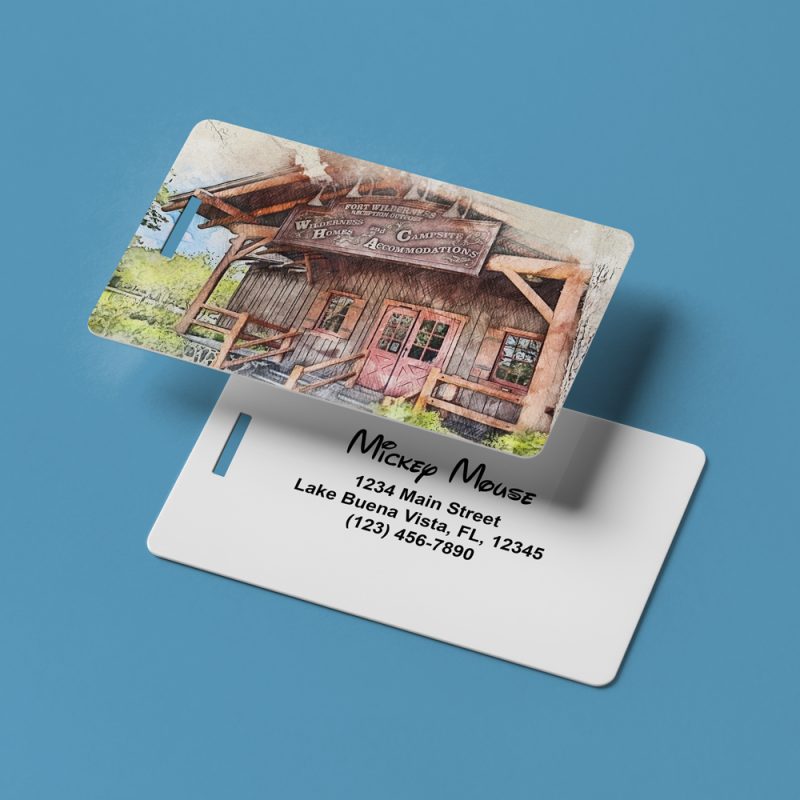 Fort Wilderness Luggage Tag