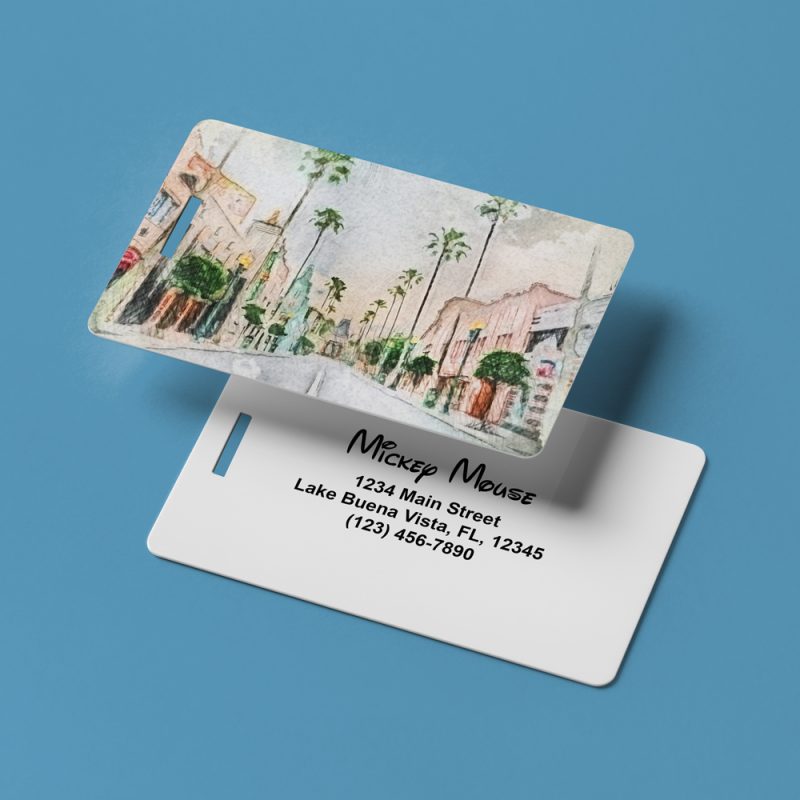Hollywood Studios Luggage Tag