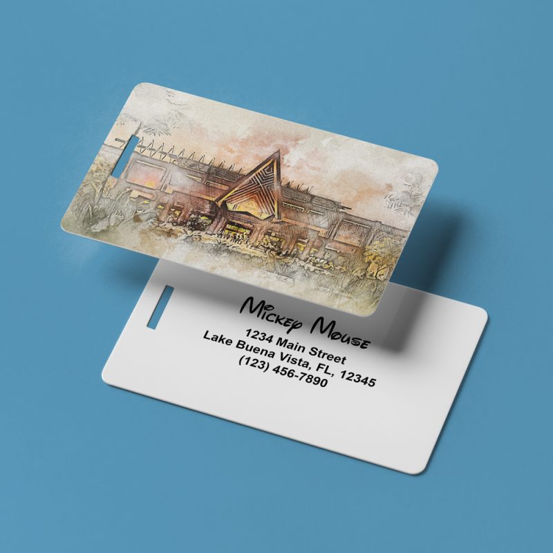 Polynesian Luggage Tag