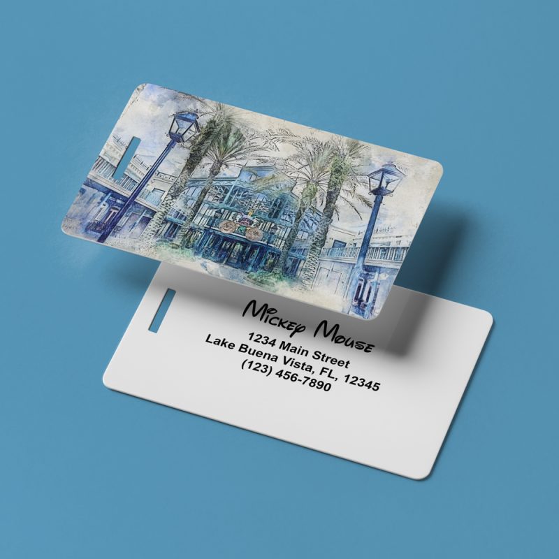 Port Orleans French Quarter Luggage Tag